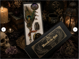 MoonScribe Peacock Feather Quill Set