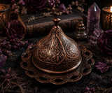 Offering in Reverence | Vintage Altar Offering Vessel | Sacred Ritual Bowl for Crystals, Herbs & Gifts to Deities, Ancestors / Spirit Guides
