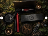 Lilith Dark Moon Altar Kit – Hand-Painted Athame, Ritual Candles & Black Salt Gift Set