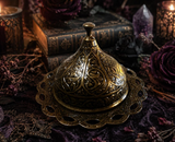 Offering in Reverence | Vintage Altar Offering Vessel | Sacred Ritual Bowl for Crystals, Herbs & Gifts to Deities, Ancestors / Spirit Guides