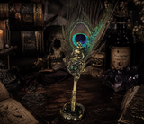 MoonScribe Peacock Feather Quill Set