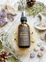 Smoke-Free Mountain Cleansing Spritz | Witchcraft Altar Mist | Energy Cleansing Spray | Cedar, Pine, Frankincense & Black Spruce