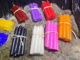 10 Soy Spell Candles - Pick Color 4 Inch Ritual Chime