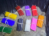 10 Soy Spell Candles - Pick Color 4 Inch Ritual Chime