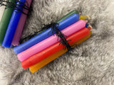 10 Soy Spell Candles - Ten Colors 4 Inch Ritual Chime