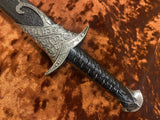Athame - Celtic Pentagram Stainless Steel Double Sided Unsharpened Blade Celtic (DAGG-1134)