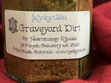 Graveyard Dirt Cripple Creek, CO - Glass Jar Moonlight Charged