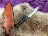 Athame Patina Dragon Hand Forged Railroad Spike 10.5 Inches Heavy (dagg-1105) Ceremonial Blade