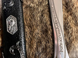 Athame - Raven Moon Midnight Celtic Stainless Steel Double Sided Unsharpened Blade (DAGG-1133)