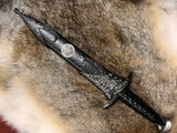 Athame - Celtic Pentagram Stainless Steel Double Sided Unsharpened Blade Celtic (DAGG-1134)