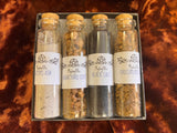 Witch's Assortment: Glass Vials Gift Set - Ash, Dirt, Salt
