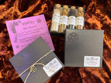 Witch's Assortment: Glass Vials Gift Set - Ash, Dirt, Salt