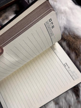 Gemstone Pentacle Journal: Tree of Life Grimoire, Vegan Leather