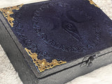 Hecate Triple Moon Goddess Chest, Velvet Lined Altar Box