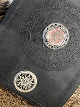 Journal Abalone Celtic Pentacle Pentagram Grimoire Book of Shadows Celtic 5.75" x 8.25"
