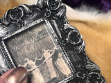 Dancing Witches Frame Creepy Witchy Theme Handmade Small OOAK 2x2 (x6)