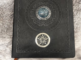 Journal Ocean Jasper Celtic Cross Pentacle Grimoire Book of Shadows 5.75" x 8.25"