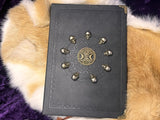Hecate Journal Brass Skulls Grimoire Book of Shadows Celtic 5.75" x 8.25"