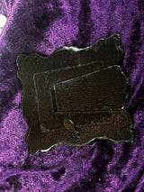 Dancing Witches Frame Creepy Witchy Theme Handmade Small OOAK 2x2 (x6)