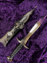 Athame - Lilith 3D Celtic Stainless Steel Double Sided Unsharpened Blade Goddess Deity Sigil