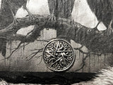 Ravens Altar Tile Slate Celtic Pentacle 4x4 Inches Handmade