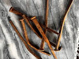 130 Year Old Rusty Square Cut Iron Nails - Broken Pieces