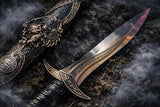 Athame - Lilith 3D Celtic Stainless Steel Double Sided Unsharpened Blade Goddess Deity Sigil