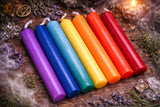 7 Chakra Candles - Vibrant Color Set