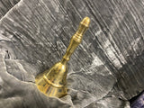 Vintage Brass Altar Bell - Pentacle
