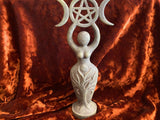 Spiral Moon Goddess Statue