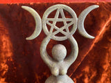 Spiral Moon Goddess Statue