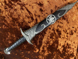 Elvish Blade - Raven Triple Moon Pentagram