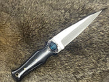 Black Horn Dagger - Teal Tourmaline