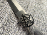 Black Handled Athame - Black Branch Pentacle