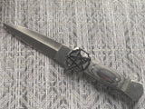 Black Handled Athame - Black Branch Pentacle