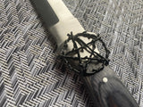 Black Handled Athame - Black Branch Pentacle