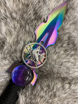 Aurora Borealis - Raven Triple Moon Goddess