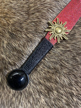 Black - Red Ombre w/Sun