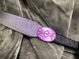 Black - Purple Ombre w/Protection Rune