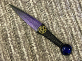Black - Purple Ombre w/Pentacle