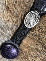 Purple/Black - Raven w/Moon Phases