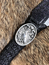 Purple/Black - Raven w/Moon Phases