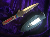 Dyed Wood Handled Athame