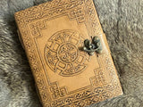 Tan Leather w/Celtic Knot