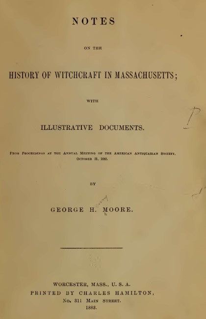 Notes on the History of Witchcraft in Massachusetts.pdf