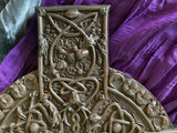 Bronze Finish Wall Plaque, Celtic Cross