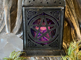 Moroccan Hanging Lantern, Pentagram
