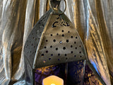 Moroccan Hanging Lantern, Pentagram