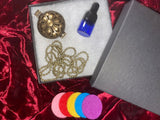 Oil Diffuser Necklace Gift Box