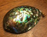 Polished Rainbow Abalone Shell Pendant - 2 inches+ each